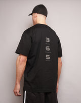 365 Oversized T-skjorte svart herre - Sparxwear