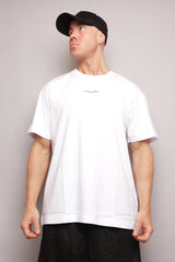 365 Oversized T-skjorte hvit herre - Sparxwear