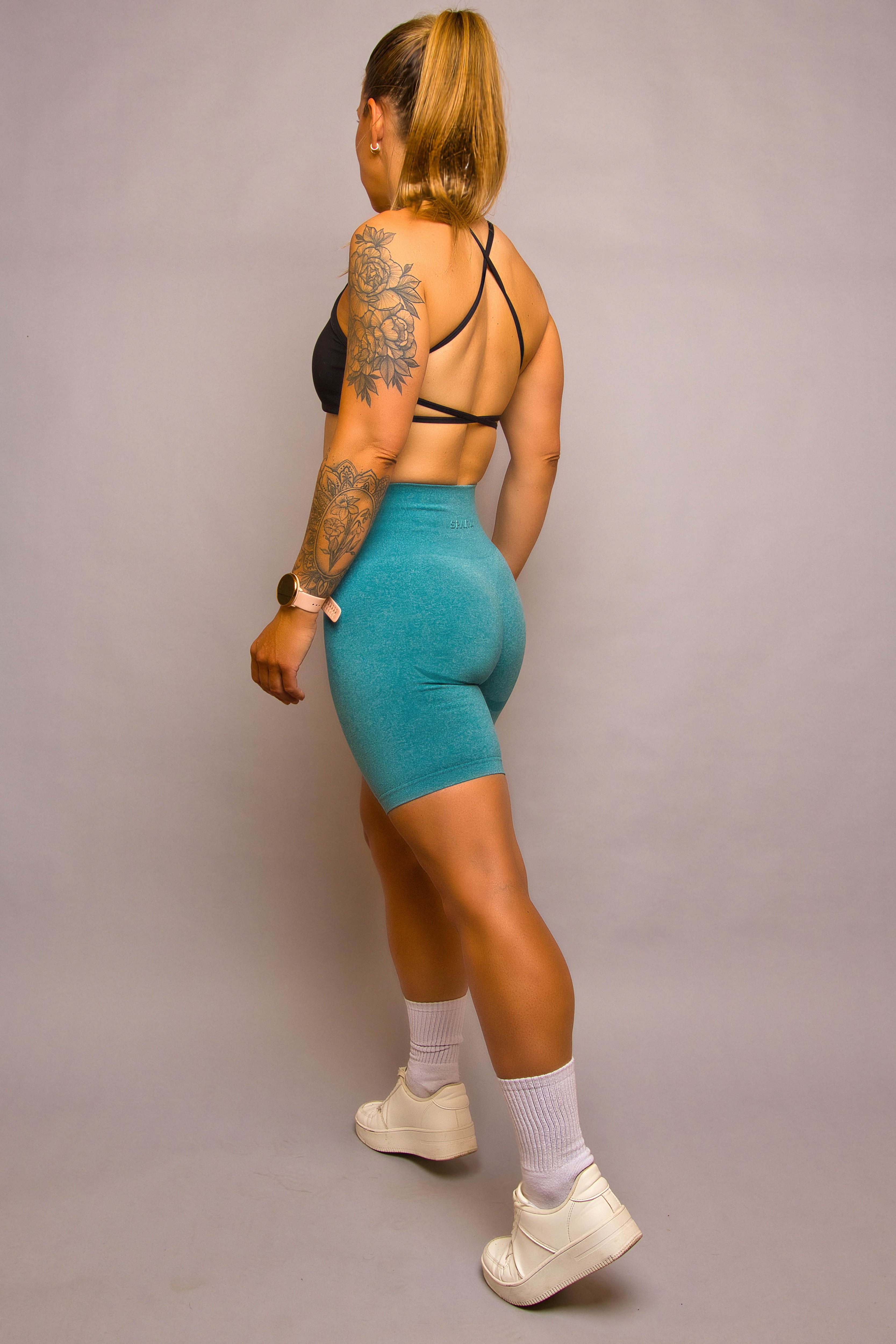 Lift 2.0 Seamless Shorts Teal