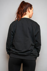 Casual Crewneck svart dame