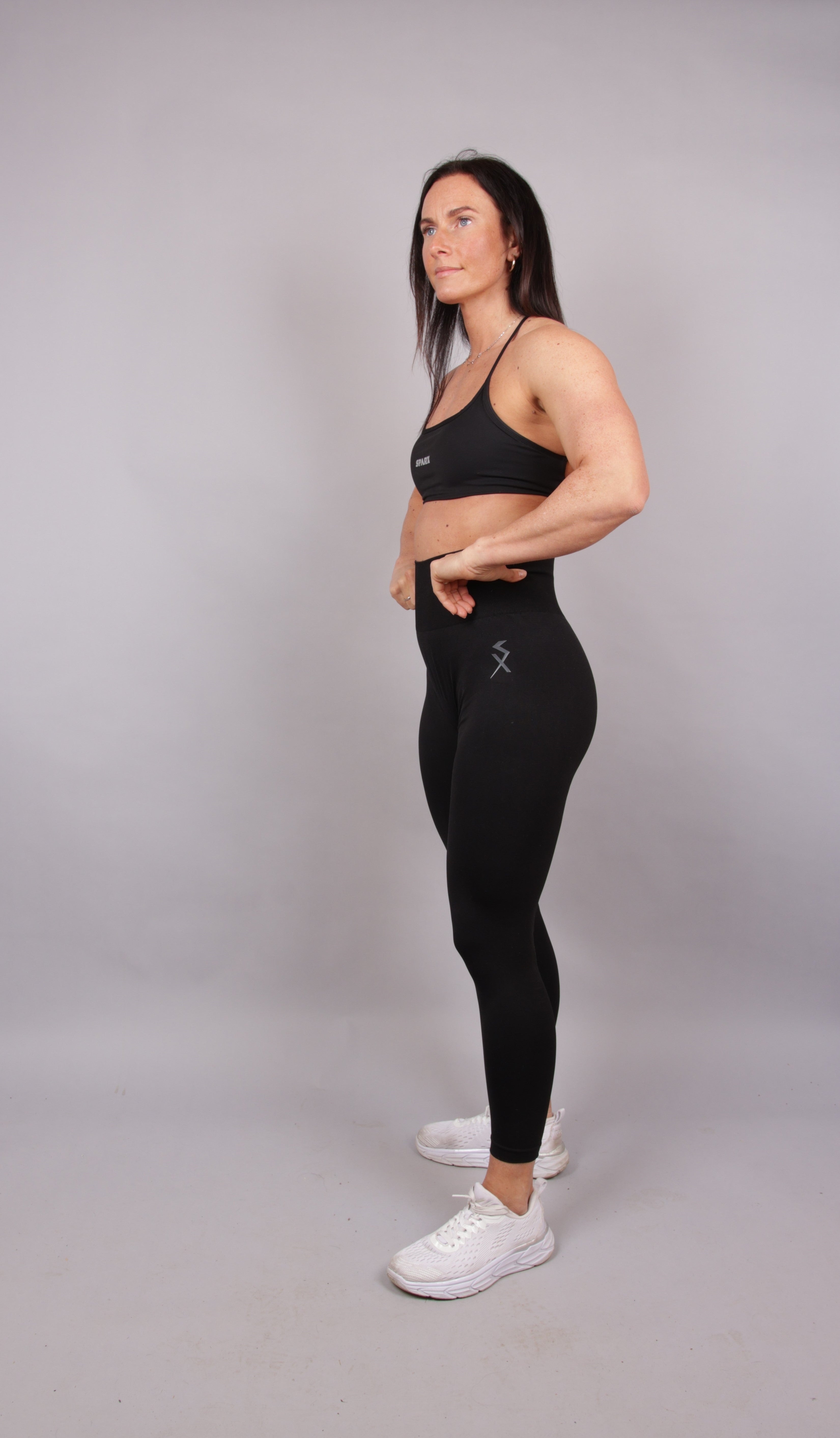 Plush Black 2.0 seamless tights - Sparxwear