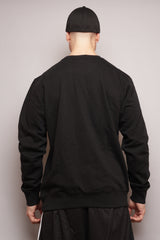 Casual Crewneck svart herre - Sparxwear